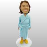 Bathrobes bobblehead dolls