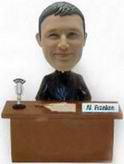 Boss bobblehead In the office