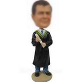 Personalized custom graduation bobble head