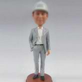 Personalized man bobbleheads