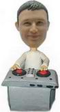 Male DJ bobble head doll