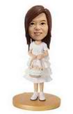 Flower girl bobblehead