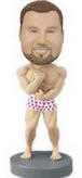 Male bobble head spend panties