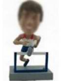 Hurdle bobble head doll