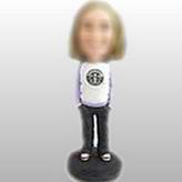 Casual bobble head doll