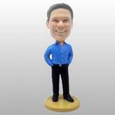 Personalized cusotm Casual Handsome bobbleheads