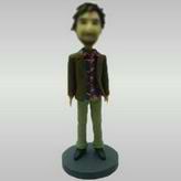 Personalized Casual Male bobbleheads