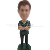 Casual Male bobble head doll