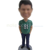 Casual Male bobblehead doll