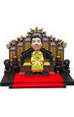 Emperor bobbleh head doll of China