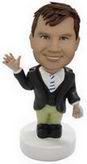 Happy Waving Personalized Bobblehead