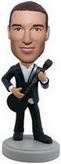 Rock Band Guitar Player Bobblehead