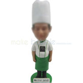 Personalized custom chefs bobble heads