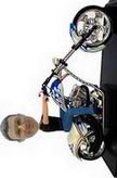 Sportsman bobblehead  on the motorcycle