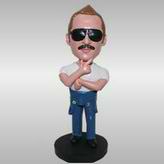 Cool men bobble head dolls