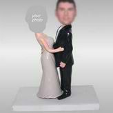 Couples dancer bobble head dolls