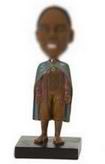 Casual male bobble head doll with Cloak