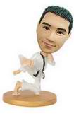 Taekwondo athletes bobble head doll