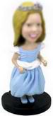 Cute Flower Girl Bobblehead