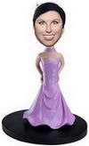 Bridesmaid bobble head doll