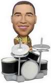 Drums player bobblehead doll