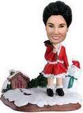 Santas Helper bobble head doll