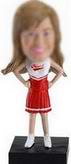 Coca-Cola girl bobble head doll