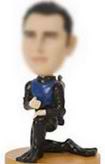 Diver bobble head doll