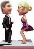 Personalize Couple bobblehead  - in the dance