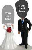 Happiness classic wedding bobblehead