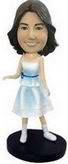 Ballerina bobble head doll