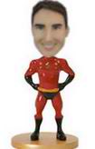 Strong man bobble head doll