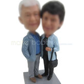 Dad and mom doll