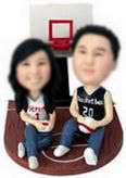 Couple basketball bobblehead