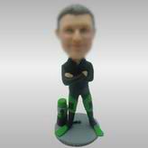 Diver man custom made bobble heads