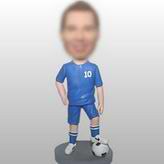 Football player bobblehead