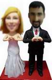 Wedding bobblehead  - Congratulations