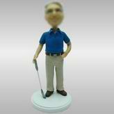 Golf man custom made bobble heads