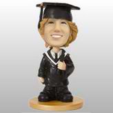 Happy Graduation bobble head doll