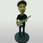 Guitar Music bobble head dolls