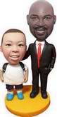 Father and Son Bobblehead dolls