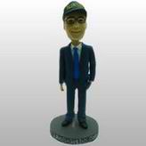 Male bobble head doll  in suit