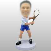 Male Tennis Star bobble head doll