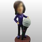 Create personal Microphone bobbleheads