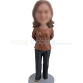 Mon bobble head doll