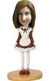 Maid bobble head doll