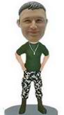 Army bobble head doll