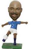 Football player bobble head doll