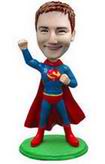 Create super man bobbleheads