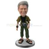 Personalized custom casual Dad bobbleheads